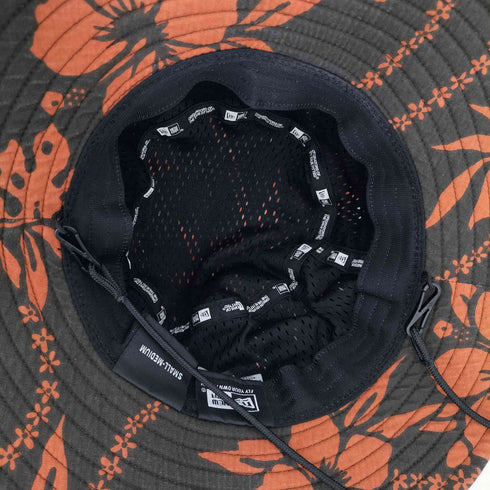 ニューエラ NEW ERA ボタニカル柄 サファリハット メンズ SMALL-MEDIUM