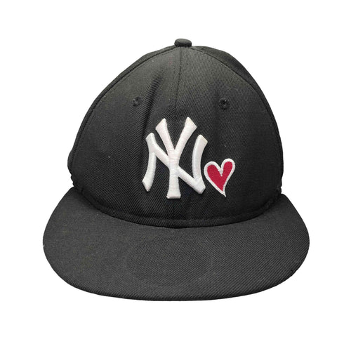 ニューエラ NEW ERA 59FIFTY ベースボールチームロゴ ハート ロゴ刺繍 BROOKLYN つば裏 刺繍 6パネル ベースボール キャップ メンズ 7 1/2