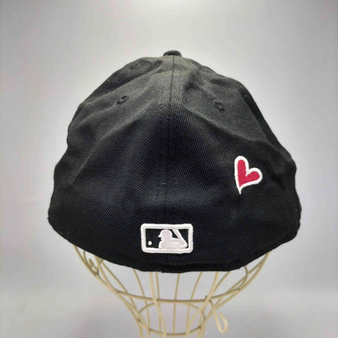 ニューエラ NEW ERA 59FIFTY ベースボールチームロゴ ハート ロゴ刺繍 BROOKLYN つば裏 刺繍 6パネル ベースボール キャップ メンズ 7 1/2
