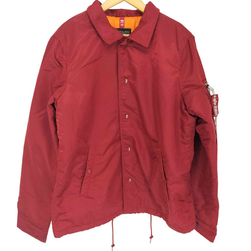 アルファインダストリーズ ALPHA INDUSTRIES COACHES JACKET メンズ import:L