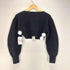 アレキサンダーワン Alexander Wang ビジュートリム クロップド カーディガン レディース JPN:XS