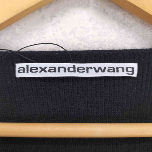 アレキサンダーワン Alexander Wang ビジュートリム クロップド カーディガン レディース JPN:XS