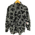 Blur Cure Macacin フラワーレースデザイン L/S ギンガムチェックシャツ レディース