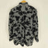 Blur Cure Macacin フラワーレースデザイン L/S ギンガムチェックシャツ レディース
