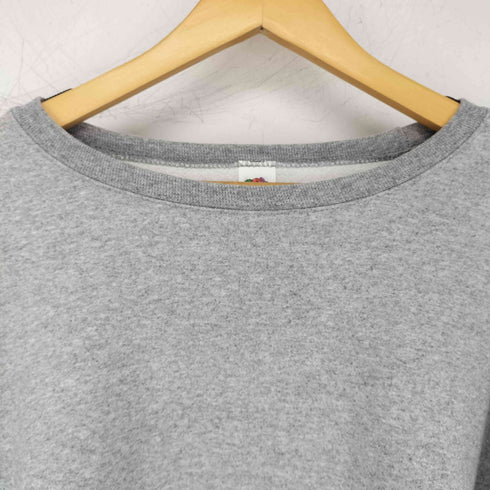 フルーツオブザルーム FRUIT OF THE LOOM SUPER COTTON裏起毛スウェット メンズ import:L
