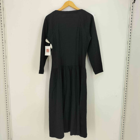 トリココムデギャルソン tricot COMME des GARCONS 80s 川久保期 ウールナイロン メルトン地 シャツワンピース レディース