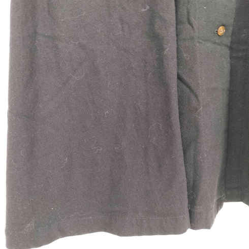 トリココムデギャルソン tricot COMME des GARCONS 80s 川久保期 ウールナイロン メルトン地 シャツワンピース レディース