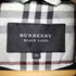 バーバリーブラックレーベル BURBERRY BLACK LABEL 裏地チェック ロゴ刺繍ナイロンフーディーベスト メンズ JPN:M