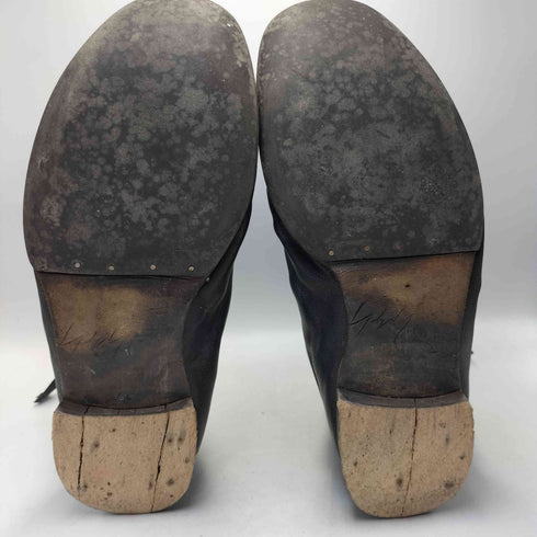 ヨウジヤマモト Yohji Yamamoto CHEREVICHKIOTVICHKI Zip Design Leather Boots ジップデザイン レザー ブーツ メンズ 44