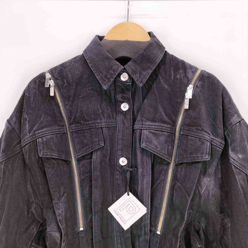 プランクプロジェクト PRANK PROJECT Zip Denim Shirt Blouson ジップデニムシャツブルゾン レディース FREE