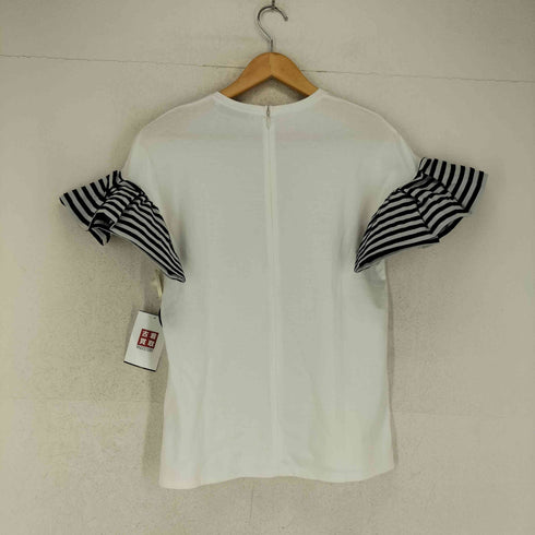 ボーダーズアットバルコニー borders at balcony RUFFLED TEE レディース JPN:36