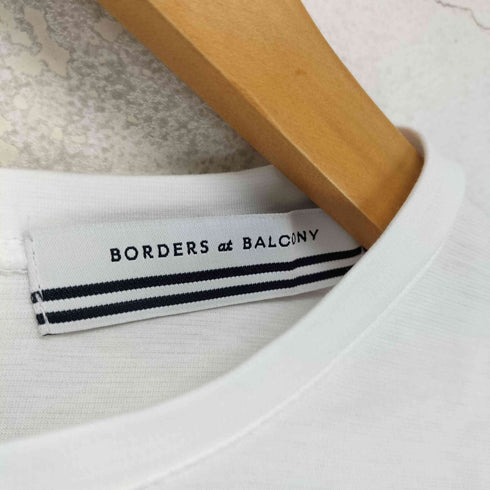 ボーダーズアットバルコニー borders at balcony RUFFLED TEE レディース JPN:36