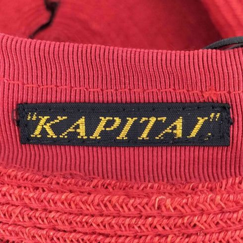 キャピタル KAPITAL PAFRTS LEATHER 麦わら帽子 レディース ONE SIZE