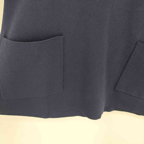 ザラ ZARA PLAIN KNIT TOP WITH BEADED NECK レディース import:S