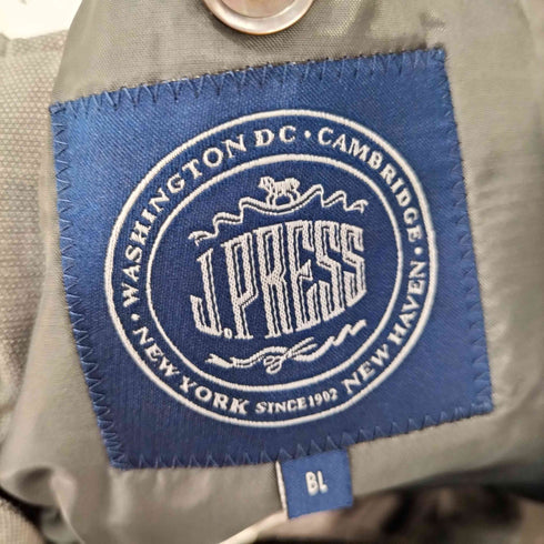 ジェイプレス J.PRESS リネンコットン シングルテーラードジャケット メンズ BL