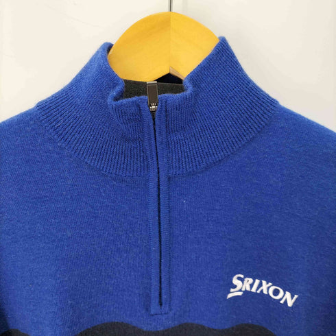 スリクソン SRIXON ロゴ刺繍ハーフジップセーター メンズ JPN:M