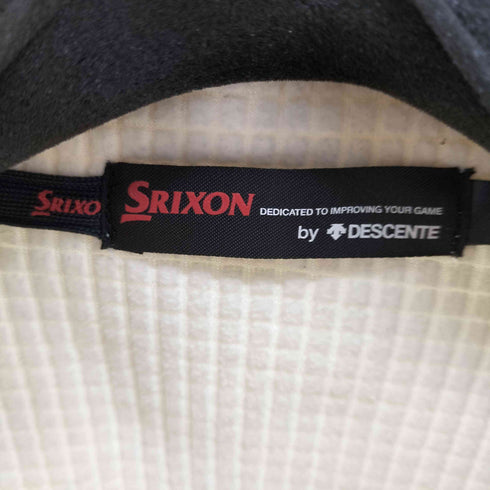 スリクソン SRIXON ロゴ刺繍ジップアップウォームジャケット メンズ JPN:M