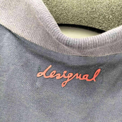 デシグアル Desigual プリントポロシャツ メンズ import:M