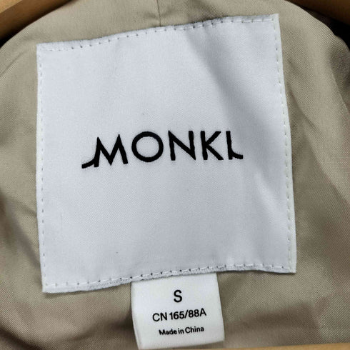 monkl シャギーステンカラーコート レディース import:S