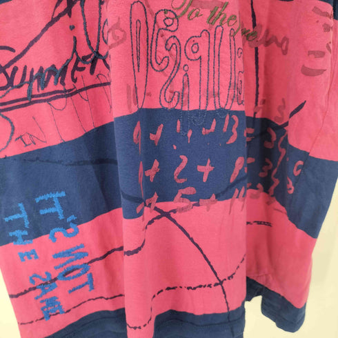 デシグアル Desigual イニシャル刺繍ポロシャツ メンズ import:M