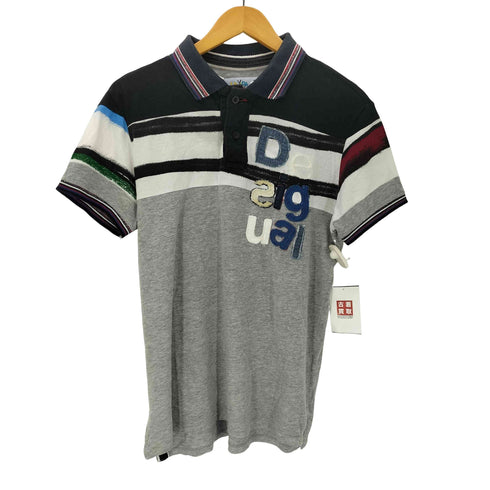 デシグアル Desigual ロゴ刺繍ポロシャツ メンズ JPN:M