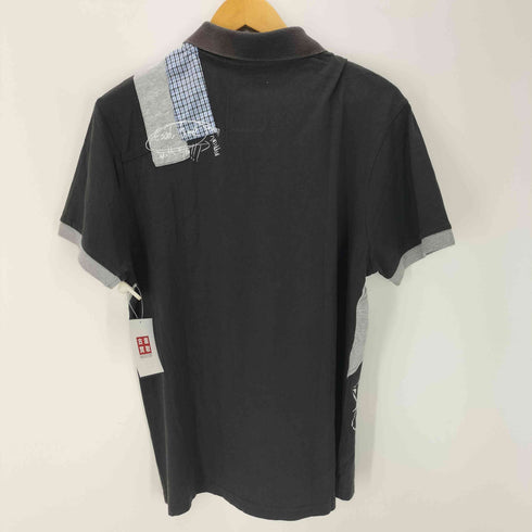 デシグアル Desigual 素材切替デザインポロシャツ メンズ import:L