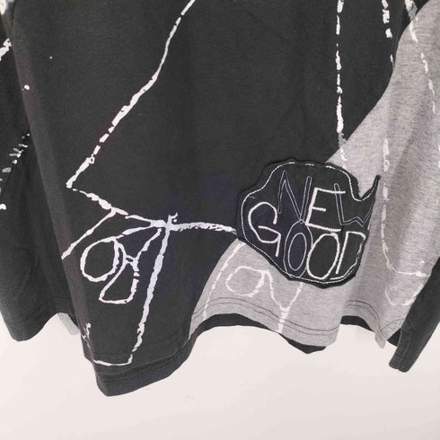 デシグアル Desigual 素材切替デザインポロシャツ メンズ import:L