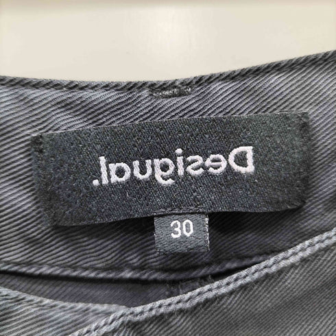デシグアル Desigual ハート刺繍 SUPER WIDE LEG PANTS レディース US:30