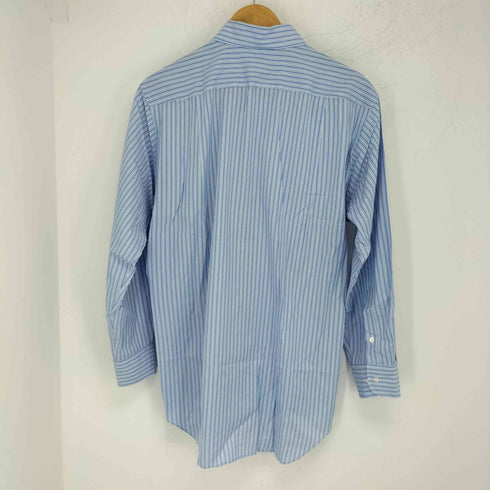 ランバンコレクション LANVIN COLLECTION ストライプBDシャツ メンズ 43-84