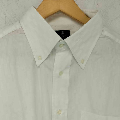 ランバンコレクション LANVIN COLLECTION チェックBDシャツ メンズ 43-84