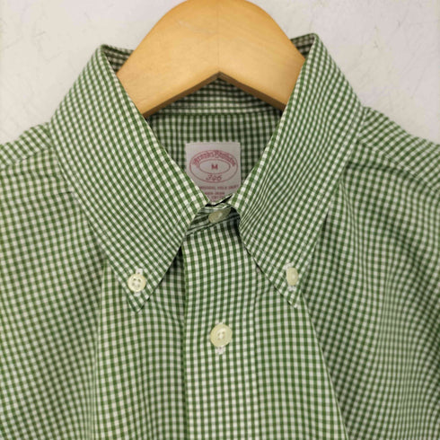 ブルックスブラザーズ 346 BROOKS BROTHERS ギンガムチェック ボタンダウンシャツ メンズ JPN:M