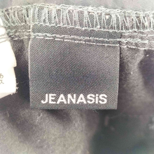 ジーナシス JEANASIS サスティナブルハイウエストフラップパンツ レディース FREE