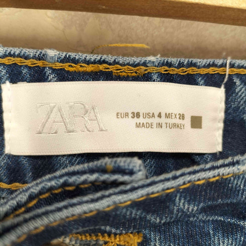 ザラ ZARA ワイドレッグジーンズ レディース 36