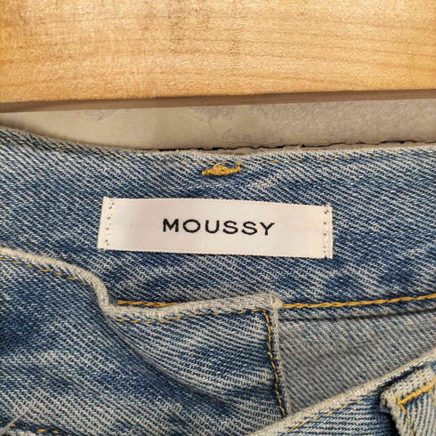 マウジー moussy CROSS WAIST WIDE STRAIGHT レディース 2