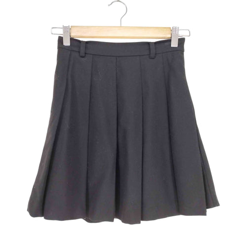 マリークワント MARY QUANT サイドジップミニスカート レディース M