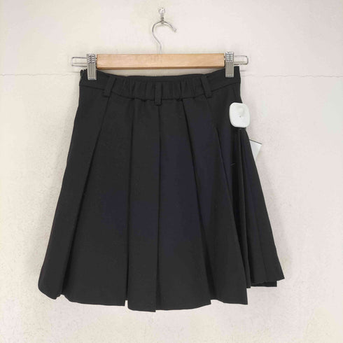マリークワント MARY QUANT サイドジップミニスカート レディース M