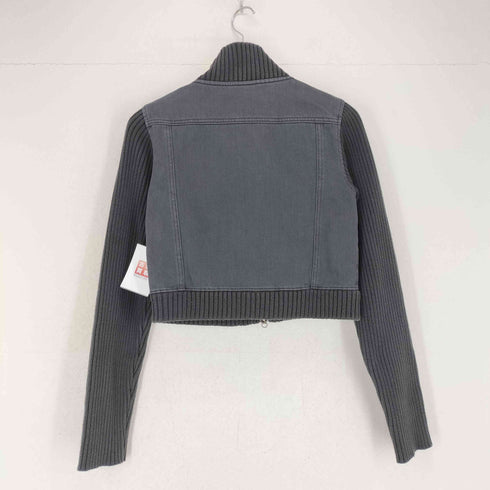 エックスガール X-girl 25SS RIB SLEEVE DENIM JACKET レディース JPN:M