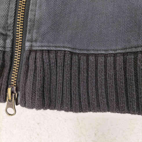 エックスガール X-girl 25SS RIB SLEEVE DENIM JACKET レディース JPN:M