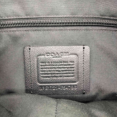 コーチ COACH シボ革 レザー ストラップ ショルダー バッグ メンズ