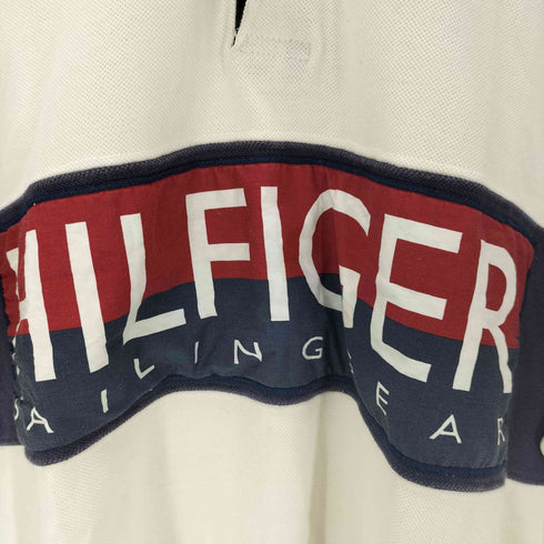 トミーヒルフィガー TOMMY HILFIGER ロゴプリント S/Sポロシャツ メンズ JPN:L