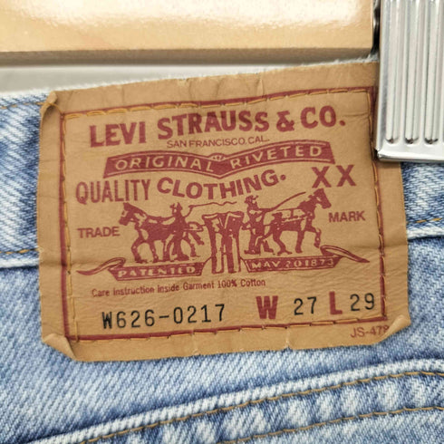 リーバイス Levis ハイウエスト テーパードジーンズ レディース W27 L29