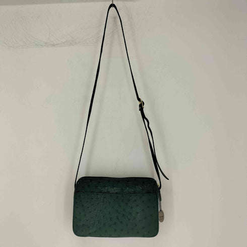 アイグナー AIGNER 日本製オーストリッチショルダーバック レディース