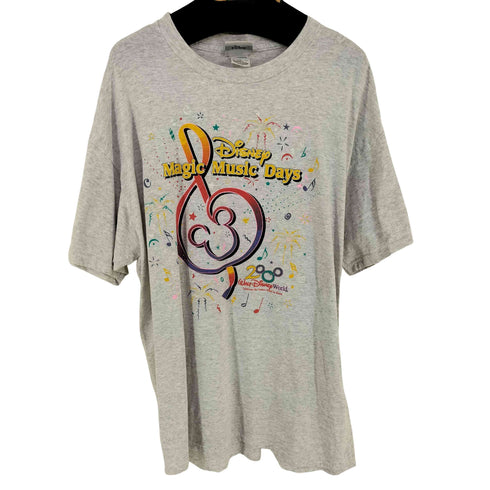 00s テーマパークプリント Tシャツ メンズ import:XL