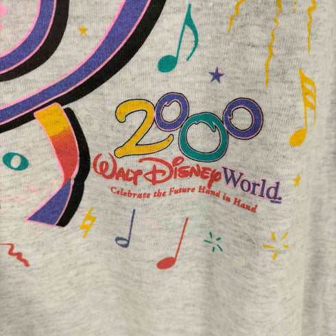 00s テーマパークプリント Tシャツ メンズ import:XL