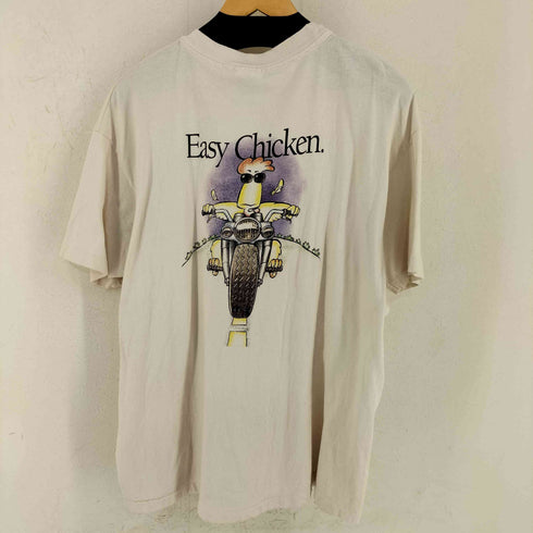 ヘインズ Hanes 90s USA製 シングルステッチ 両面プリントTシャツ メンズ import:XL