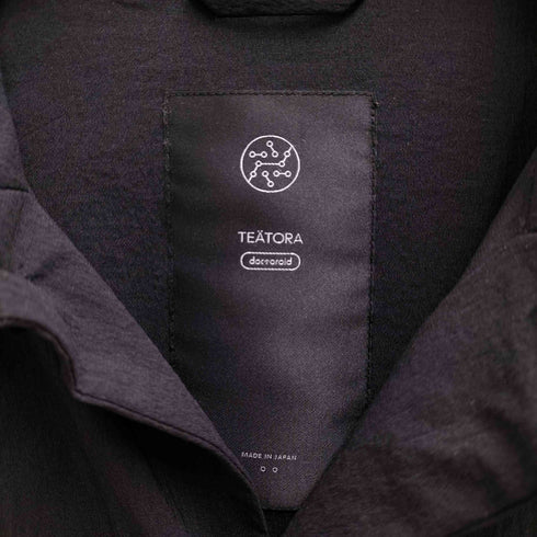 テアトラ TEATORA 24SS DOCTOROID CARTRIDGE SHIRT S/S カートリッジ ショート スリーブ シャツ メンズ JPN:2