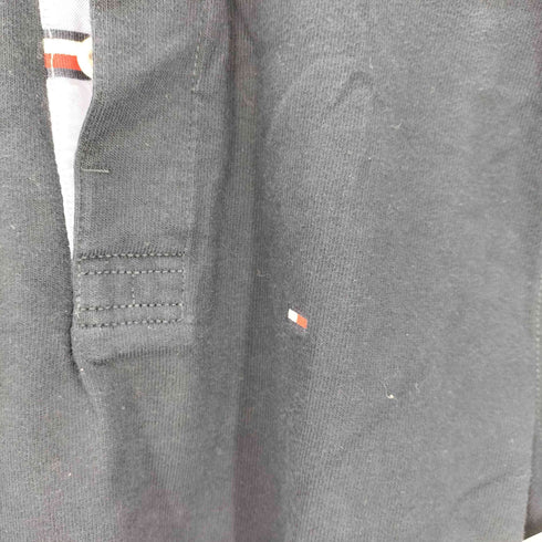 トミーヒルフィガー TOMMY HILFIGER ロゴ刺繍 ラガーシャツ メンズ JPN:M