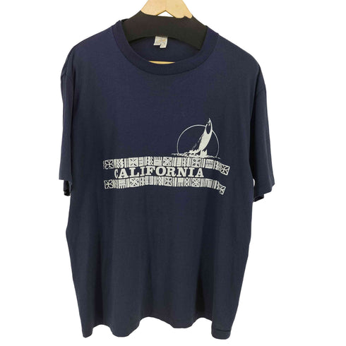 スポーツウエア Sportswear 70-80s USA製 シングルステッチ CALIFORNIA Tシャツ メンズ import:XL