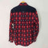 トミージーンズ tommy jeans 星柄 両フラップ チェックネルシャツ メンズ JPN:S