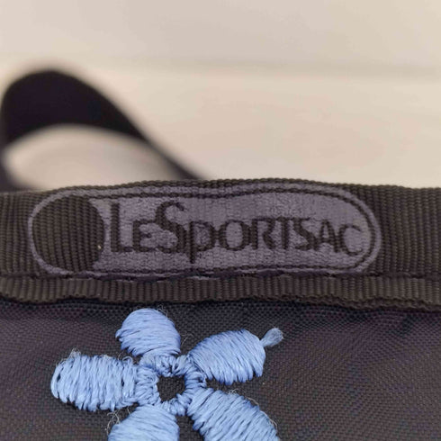 レスポートサック LeSportsac 花刺繍 ミニボストンバッグ トートバッグ レディース